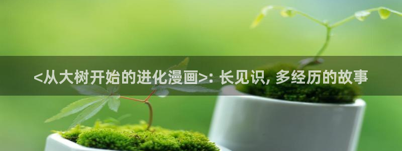 汗汗漫画免费登录页面看漫画下拉式：<从大树开始的进化漫画>: 长见识, 多经历的故事
